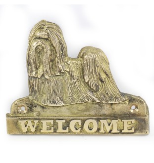 Shih Tzu welcome plakietka Art-Dog